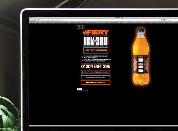 AG Barr FIERY IRN-BRU