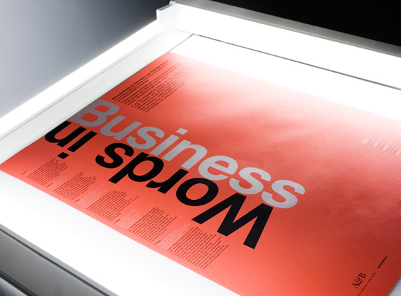 Words in Business posters