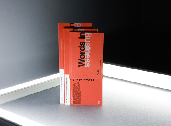 Words in Business postcards