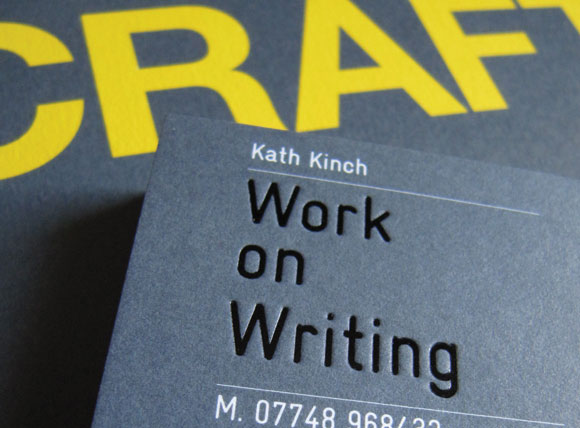 Work on Writing - Business Cards, Notebook, Postcards, Exhibition, Posters